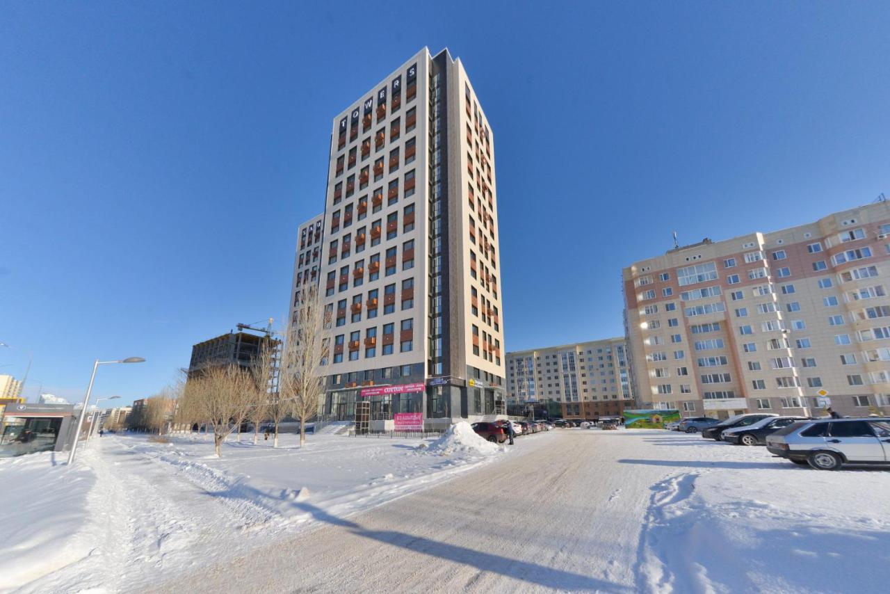 ErNaz Plus Apartments: Sauran-Towers Asztana Kültér fotó